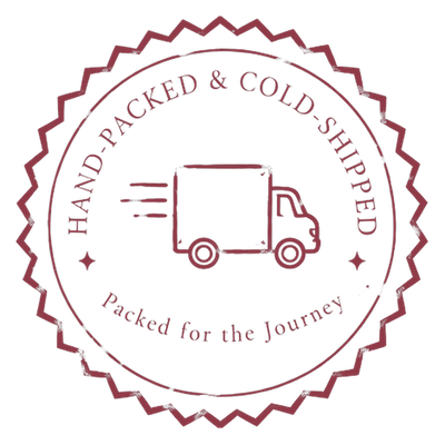 Hand-packed and cold-shipped